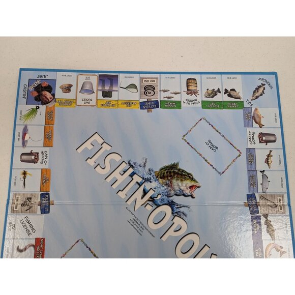 Fishinopoly 1998 Game Replacement Board Monopoly - Picture 3 of 7